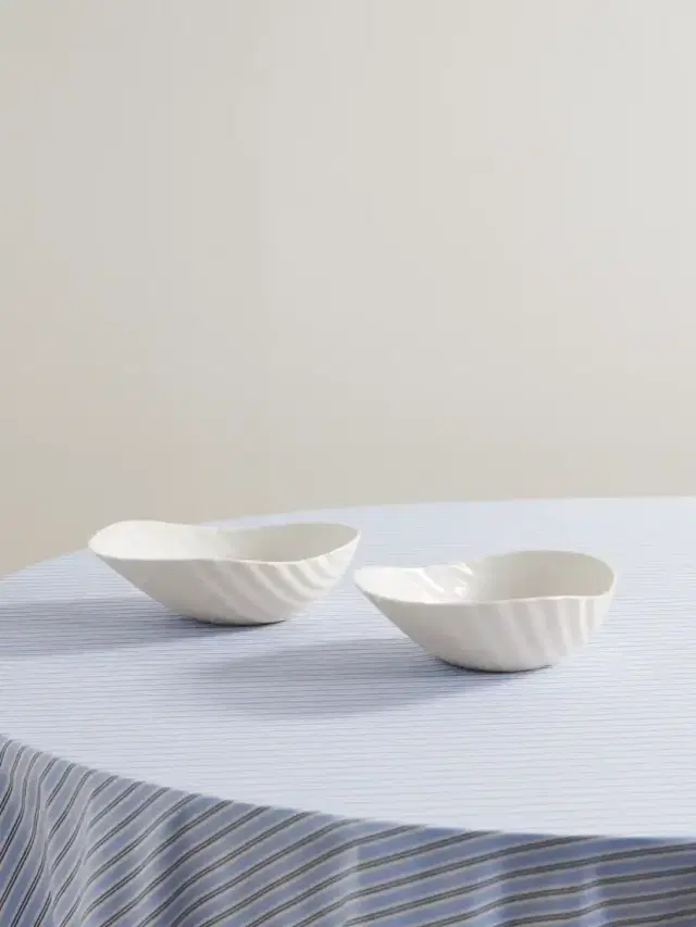 Gohar World Small Set Of Two Porcelain Bowls