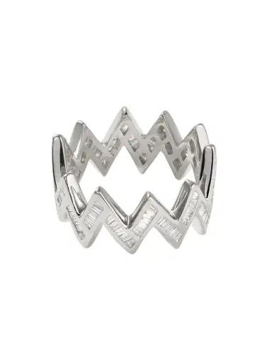 KOLOURS JEWELRY Creo 14-karat White Gold Diamond Ring | Thumbnail 1 KOLOURS JEWELRY Creo 14-karat White Gold Diamond Ring | Thumbnail 1