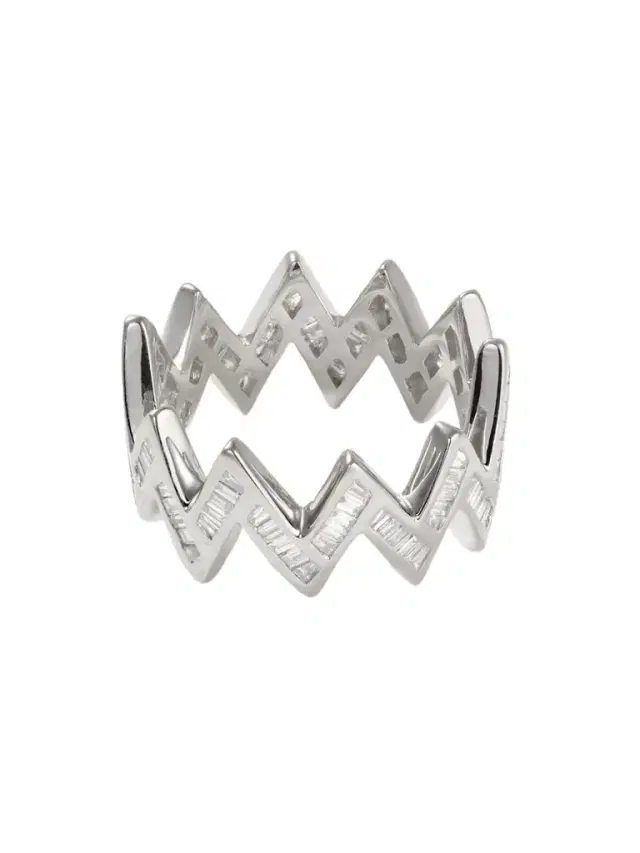 KOLOURS JEWELRY Creo 14-karat White Gold Diamond Ring