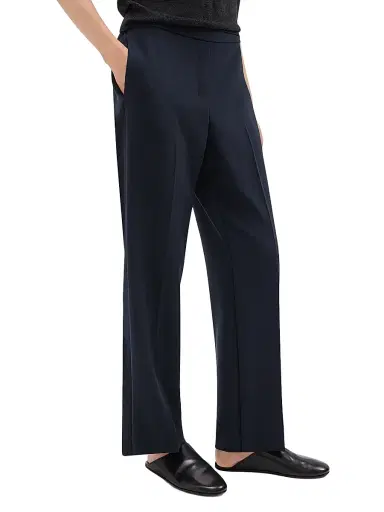 Theory Women's Ankle-Length Wide-Leg Pants | Thumbnail 2 Theory Women's Ankle-Length Wide-Leg Pants | Thumbnail 2