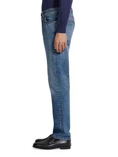 Zegna Men's Stone-Washed Cotton Roccia Jeans - Blue - Size 36 | Thumbnail 3 Zegna Men's Stone-Washed Cotton Roccia Jeans - Blue - Size 36 | Thumbnail 3