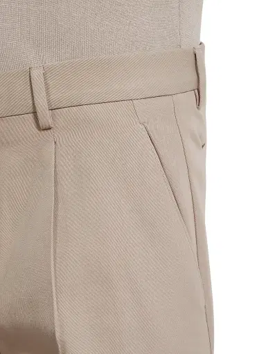 Zegna Men's Cotton and Wool Pants - Light Taupe - Size 46 | Thumbnail 5