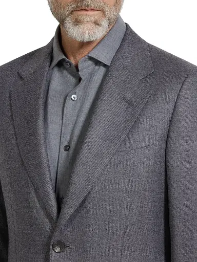 Zegna Men's Oasi Cashmere Suit - Grey - Size 48 | Thumbnail 5