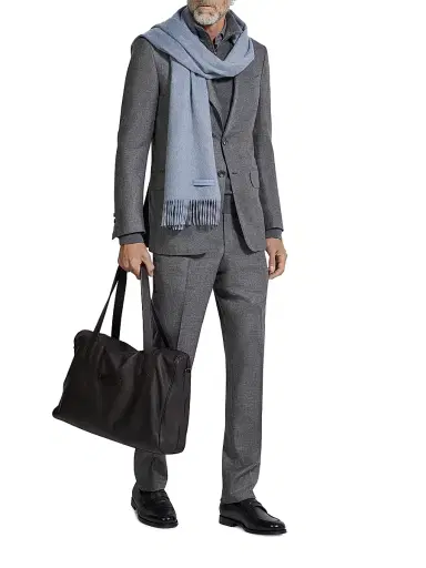 Zegna Men's Oasi Cashmere Suit - Grey - Size 48 | Thumbnail 1