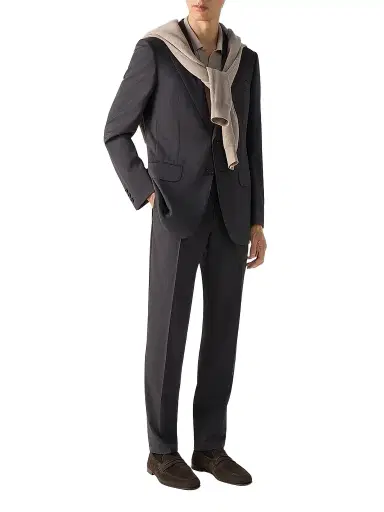 Zegna Men's Centoventimila Wool Suit | Thumbnail 1 Zegna Men's Centoventimila Wool Suit | Thumbnail 1