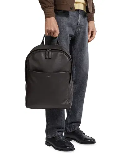 Zegna Men's Secondskin Backpack | Thumbnail 2 Zegna Men's Secondskin Backpack | Thumbnail 2