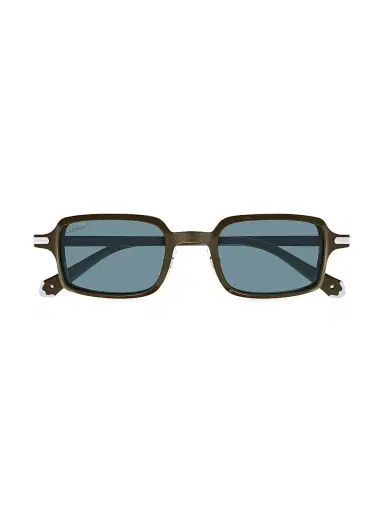 Cartier Women's Godron De 49MM Rectangular Sunglasses | Thumbnail 2 Cartier Women's Godron De 49MM Rectangular Sunglasses | Thumbnail 2