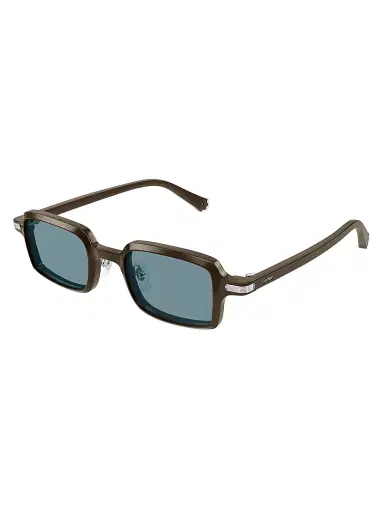 Cartier Women's Godron De 49MM Rectangular Sunglasses | Thumbnail 1 Cartier Women's Godron De 49MM Rectangular Sunglasses | Thumbnail 1