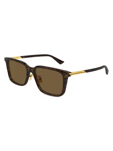 Bottega Veneta Women's Combi 57MM Squared Sunglasses | Thumbnail 1