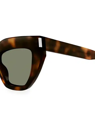 Saint Laurent Women's 53MM Cat-Eye Sunglasses - Dark Brown | Thumbnail 2 Saint Laurent Women's 53MM Cat-Eye Sunglasses - Dark Brown | Thumbnail 2