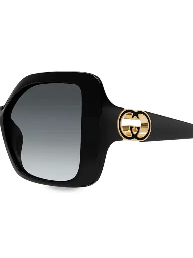 Gucci Women's Hailey 59MM Square Sunglasses - Black | Thumbnail 3