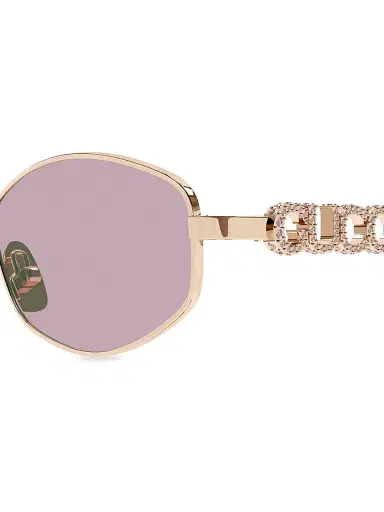 Gucci Women's Block 55MM Oval Metal Sunglasses - Rose Gold Pink | Thumbnail 3 Gucci Women's Block 55MM Oval Metal Sunglasses - Rose Gold Pink | Thumbnail 3