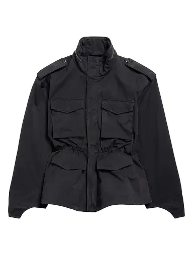 Balenciaga Women's Hourglass Parka - Black - Size Medium | Thumbnail 1 Balenciaga Women's Hourglass Parka - Black - Size Medium | Thumbnail 1