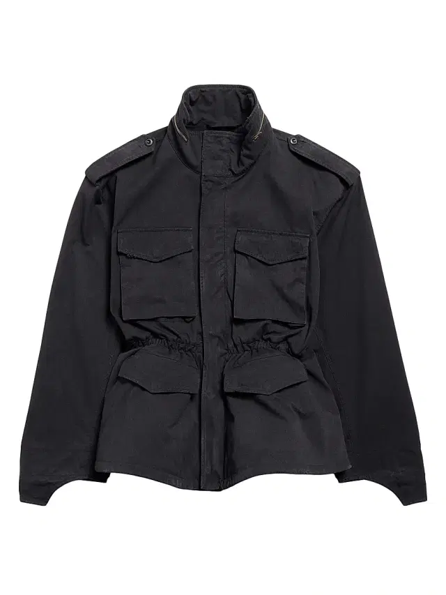 Balenciaga Women's Hourglass Parka - Black
