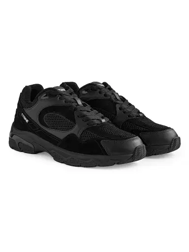 CTRNE Men's Abundance Leather Low-Top Sneakers - Black Suede - Size 6 | Thumbnail 2 CTRNE Men's Abundance Leather Low-Top Sneakers - Black Suede - Size 6 | Thumbnail 2