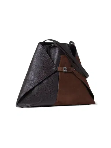 Akris Women's Ai Medium Leather Tote Bag - Mocca | Thumbnail 2 Akris Women's Ai Medium Leather Tote Bag - Mocca | Thumbnail 2