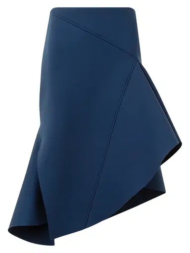 Akris Women's Neoprene Asymmetric Flared Skirt | Thumbnail 1 Akris Women's Neoprene Asymmetric Flared Skirt | Thumbnail 1
