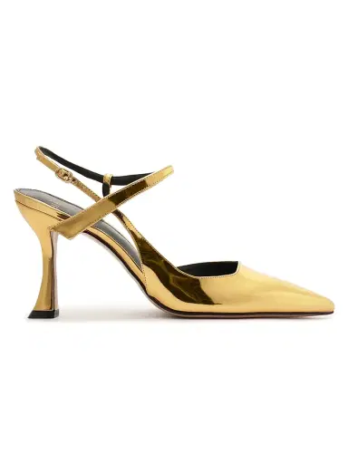 Alexandre Birman Women's Tita Wrap 85MM Patent Leather Pumps | Thumbnail 1 Alexandre Birman Women's Tita Wrap 85MM Patent Leather Pumps | Thumbnail 1