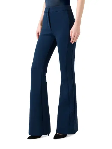 Akris Women's Faris Neoprene Bootcut Pants | Thumbnail 3 Akris Women's Faris Neoprene Bootcut Pants | Thumbnail 3