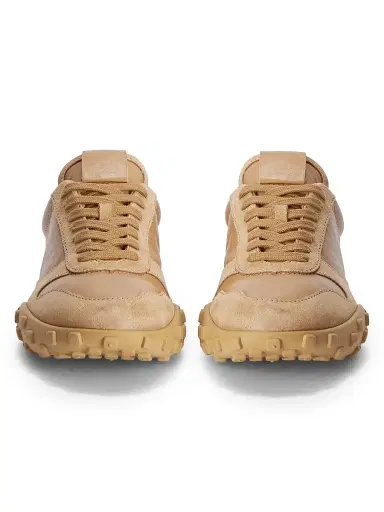 Jil Sander Men's Moon Low-Top Leather Sneakers - Cereal | Thumbnail 5 Jil Sander Men's Moon Low-Top Leather Sneakers - Cereal | Thumbnail 5