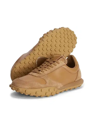 Jil Sander Men's Moon Low-Top Leather Sneakers - Cereal | Thumbnail 6 Jil Sander Men's Moon Low-Top Leather Sneakers - Cereal | Thumbnail 6