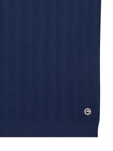 Stefano Ricci Men's Exclusive Vicuna and Cotton Sweater - Deep Blue - Size 52 | Thumbnail 7 Stefano Ricci Men's Exclusive Vicuna and Cotton Sweater - Deep Blue - Size 52 | Thumbnail 7