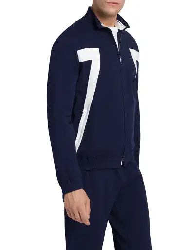 Stefano Ricci Men's Cotton Blend Jogging Blouson Sweater | Thumbnail 3 Stefano Ricci Men's Cotton Blend Jogging Blouson Sweater | Thumbnail 3