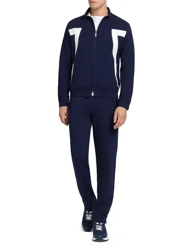 Stefano Ricci Men's Cotton Blend Jogging Blouson Sweater | Thumbnail 8 Stefano Ricci Men's Cotton Blend Jogging Blouson Sweater | Thumbnail 8