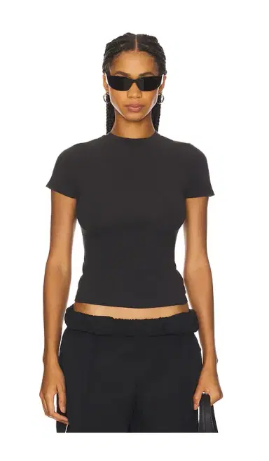 Skims Cotton Jersey 2 Pack T-Shirt | Thumbnail 2