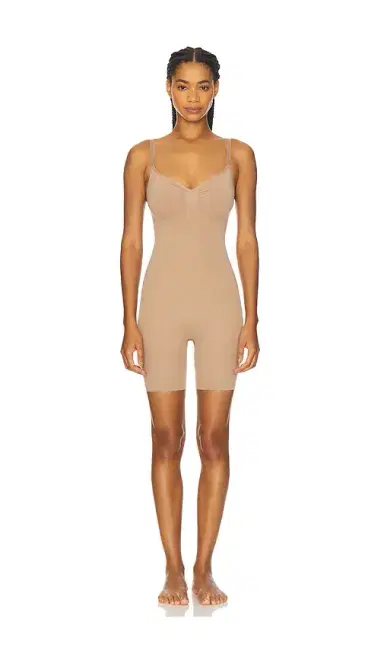 Skims Seamless Sculpt Mid Thigh Bodysuit | Thumbnail 1