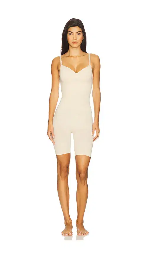 Seamless Sculpt Mid Thigh Bodysuit
