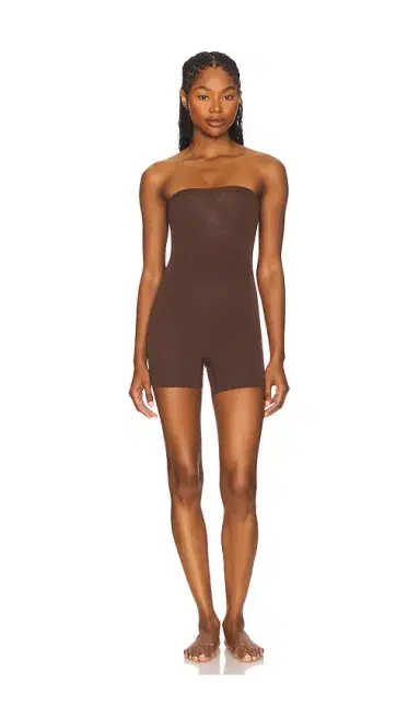 Skims Seamless Sculpt Strapless Shortie Bodysuit | Thumbnail 1 Skims Seamless Sculpt Strapless Shortie Bodysuit | Thumbnail 1