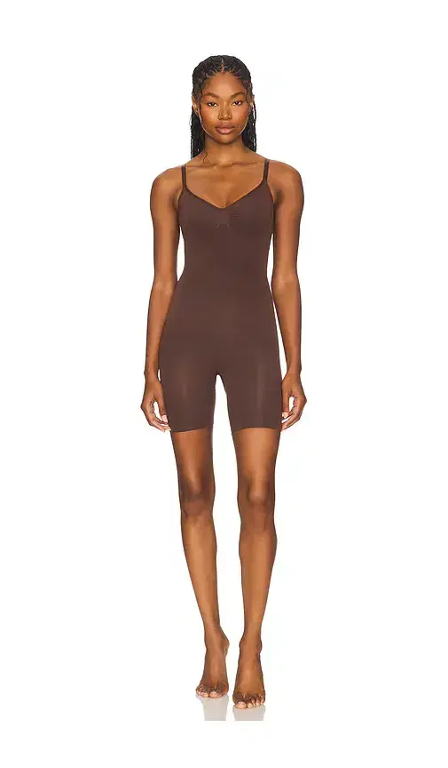 Seamless Sculpt Mid Thigh Bodysuit