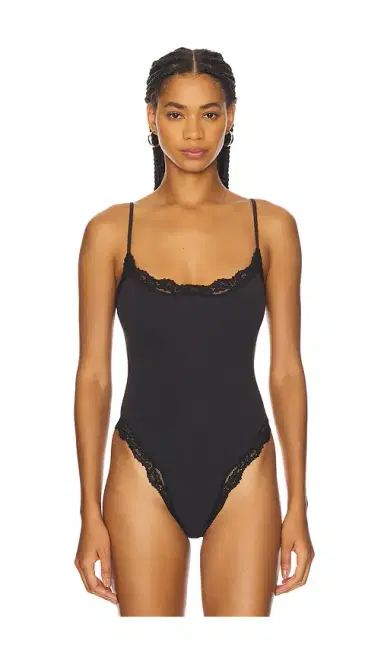 SKIMS Fits Everybody Lace Cami Bodysuit | Thumbnail 2