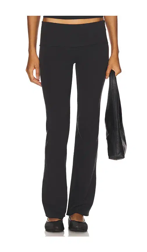 SKIMS Cotton Jersey Foldover Pant