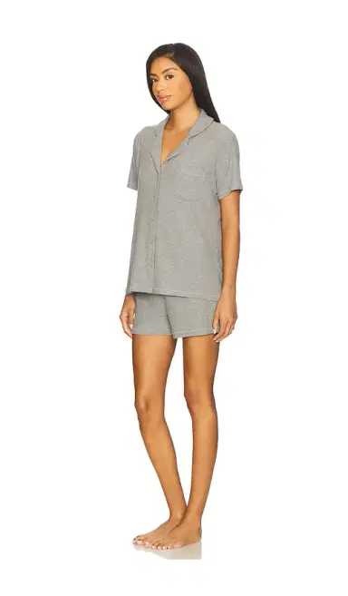 Skims Soft Lounge Short Sleep Set | Thumbnail 2 Skims Soft Lounge Short Sleep Set | Thumbnail 2