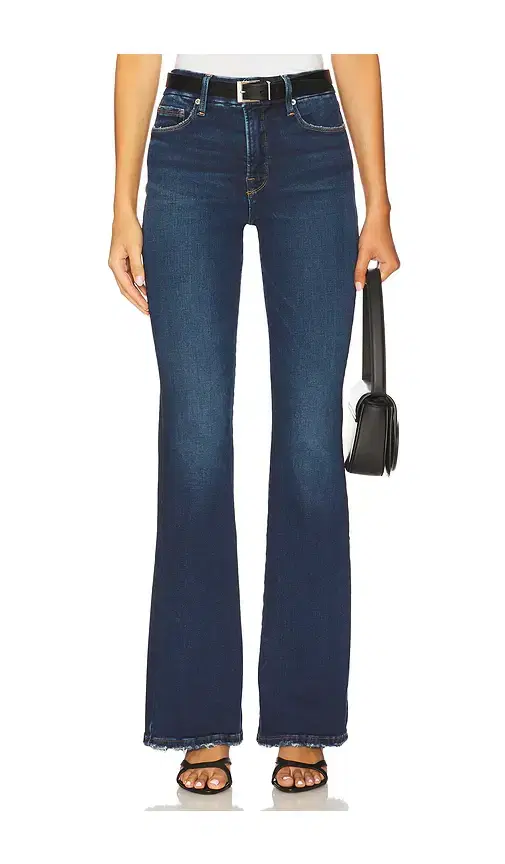 Good American Soft Tech Good Classic Bootcut Jeans