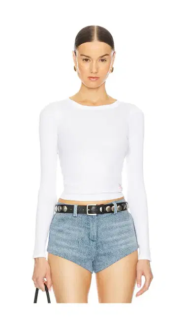 Alexander Wang Long Sleeve Crewneck Tee | Thumbnail 1