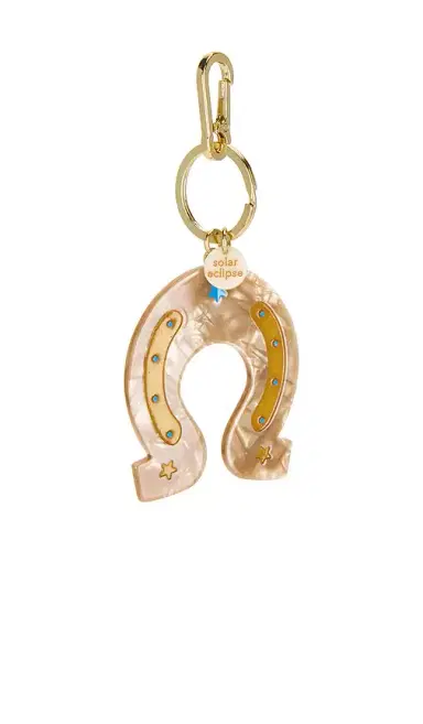 Solar Eclipse Hand-painted Bag Charm | Thumbnail 1