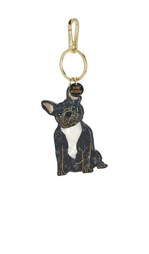 Solar Eclipse Hand-painted Bag Charm