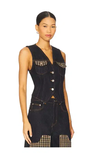 Ganni Neppy Denim Vest | Thumbnail 2