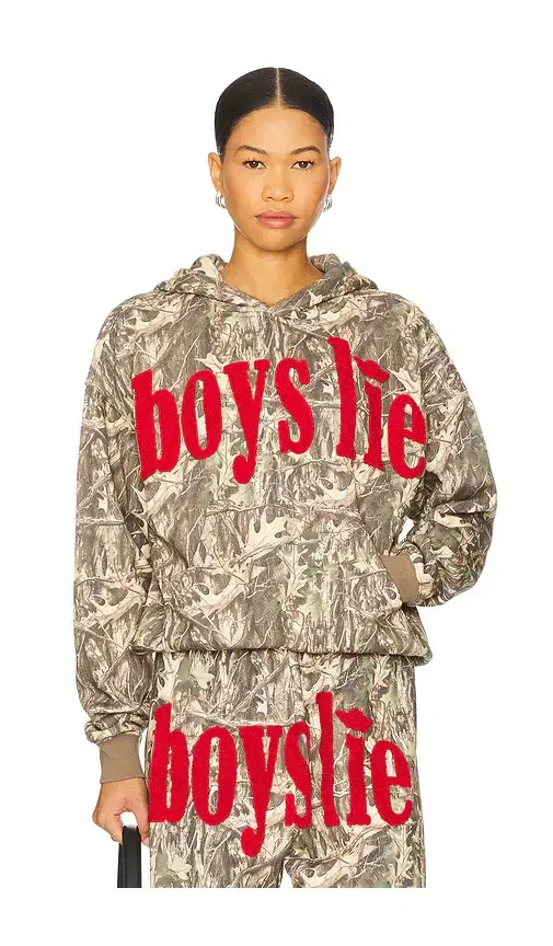 Boys Lie Manhunt Racer Hoodie