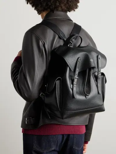 Mulberry Heritage Pebble-Grain Leather Backpack - Men | Thumbnail 2 Mulberry Heritage Pebble-Grain Leather Backpack - Men | Thumbnail 2