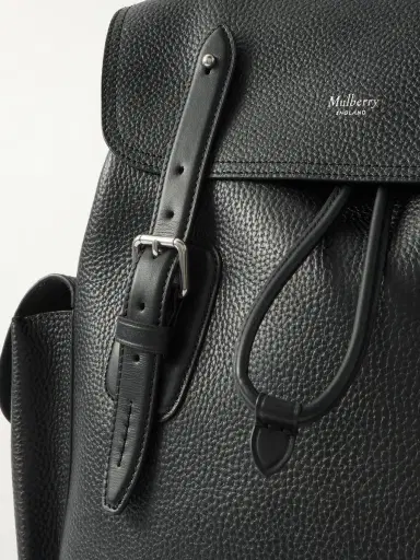 Mulberry Heritage Pebble-Grain Leather Backpack - Men | Thumbnail 4 Mulberry Heritage Pebble-Grain Leather Backpack - Men | Thumbnail 4