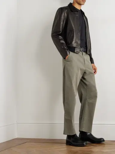 Nili Lotan Hammond Leather Jacket - Men | Thumbnail 2