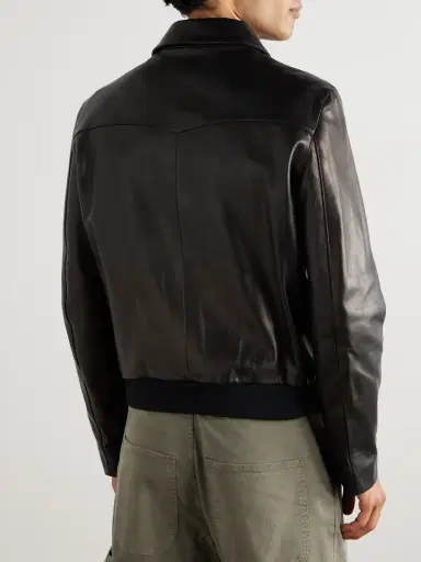 Nili Lotan Hammond Leather Jacket - Men | Thumbnail 4