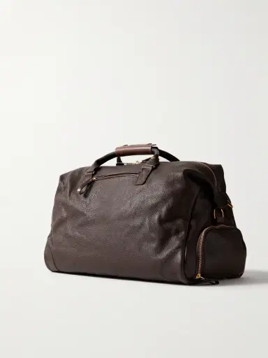 Bennett Winch Logo-Debossed Full-Grain Leather Weekend Bag - Men | Thumbnail 3 Bennett Winch Logo-Debossed Full-Grain Leather Weekend Bag - Men | Thumbnail 3