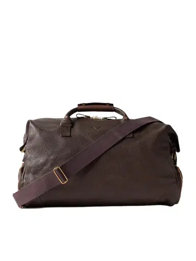 Bennett Winch Logo-Debossed Full-Grain Leather Weekend Bag - Men | Thumbnail 1 Bennett Winch Logo-Debossed Full-Grain Leather Weekend Bag - Men | Thumbnail 1