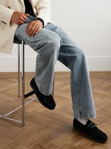 Vinny's Suede Boat Shoes - Men | Thumbnail 2 Vinny's Suede Boat Shoes - Men | Thumbnail 2