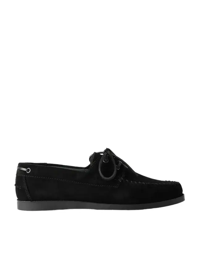 Vinny's Suede Boat Shoes - Men